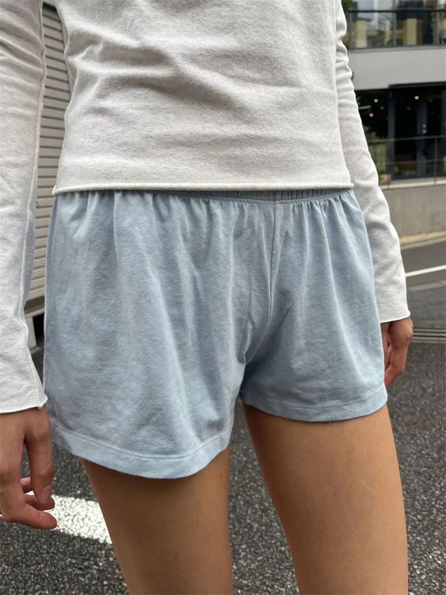 Summer Loose Lounge Shorts Women’s Low Rise Shorts Casual Elastic Waist Solid Color/Stripes/Cartoon Print Going Out Shorts
Summer Loose Lounge Shorts Women’s Low Rise Shorts Casual Elastic Waist Solid Color/Stripes/Cartoon Print Going Out Shorts