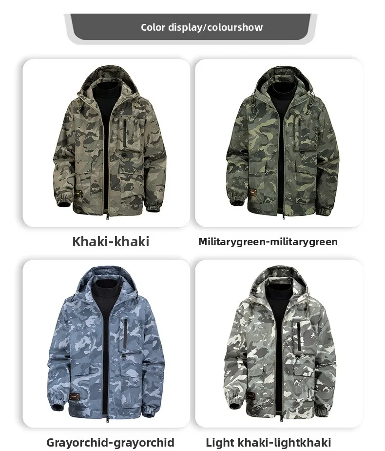 Men's Tactical Jacket Winter Camo Hooded Coat Waterproof Warm Hunting Laser Gear.
Men's Tactical Jacket Winter Camo Hooded Coat Waterproof Warm Hunting Laser Gear.