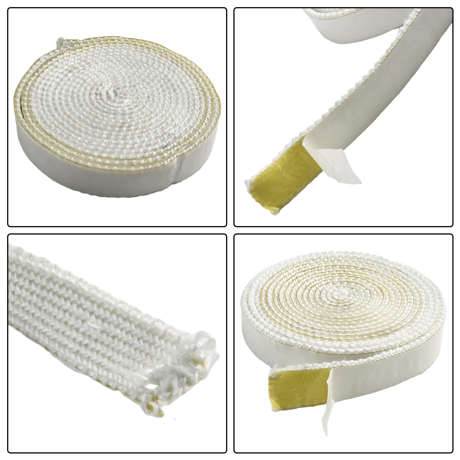 Gasket Fiberglass Seal Length 300CM Oven Pellet Stove Chimney Door Seal Double-sided Fireplaces High Temperature
Gasket Fiberglass Seal Length 300CM Oven Pellet Stove Chimney Door Seal Double-sided Fireplaces High Temperature