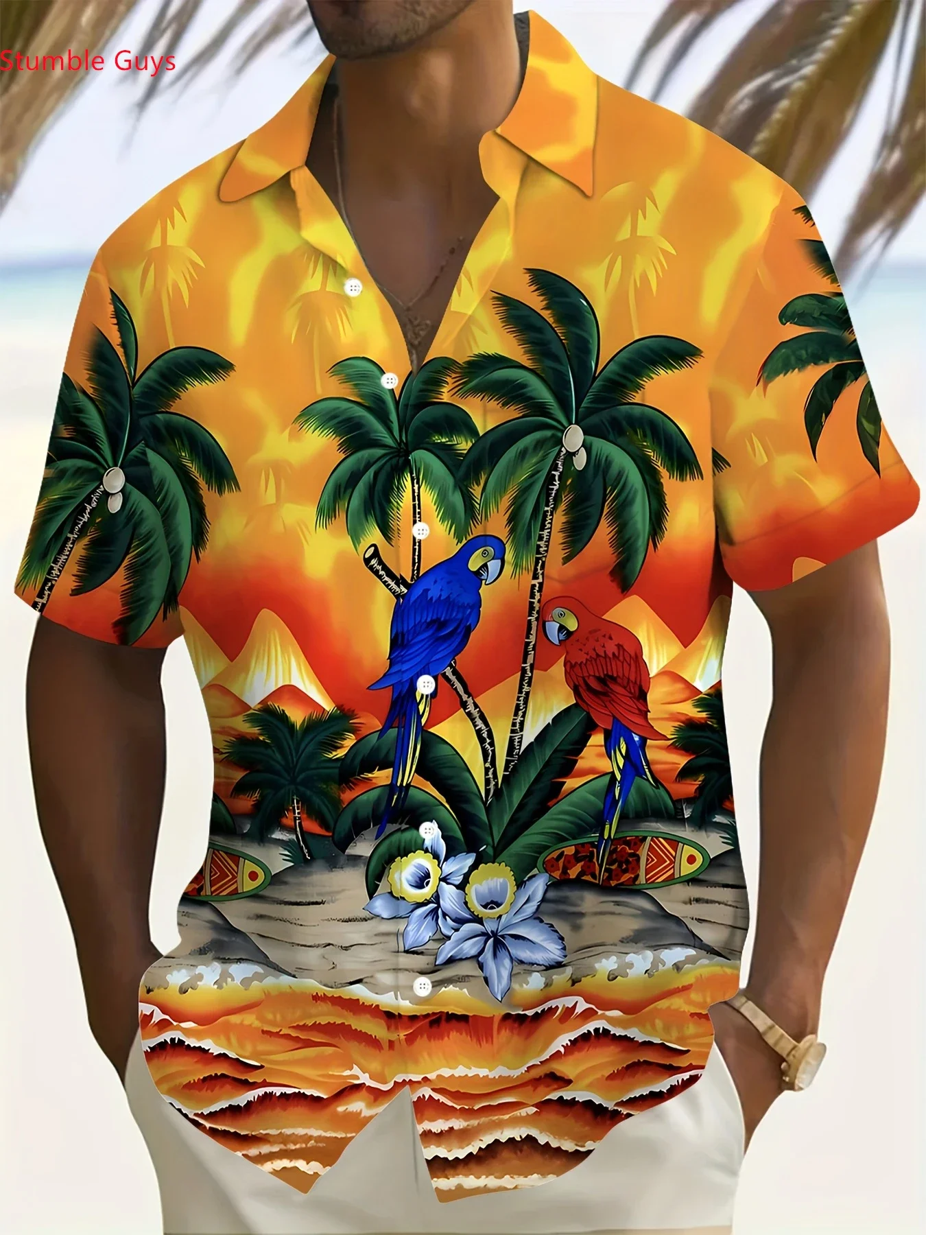 Men's Hawaiian Shirt 2026 Summer Collection Casual Man Women Short Sleeve Vibrant Beach Party Print Fashion Tops
Men's Hawaiian Shirt 2026 Summer Collection Casual Man Women Short Sleeve Vibrant Beach Party Print Fashion Tops