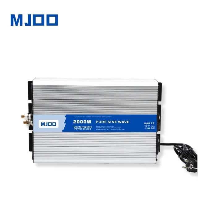MJOO 1.5kw Pure Sine Wave Power Inverter with Charger DC 12v 24v 48v to AC 110V 120v 220V 240v
MJOO 1.5kw Pure Sine Wave Power Inverter with Charger DC 12v 24v 48v to AC 110V 120v 220V 240v