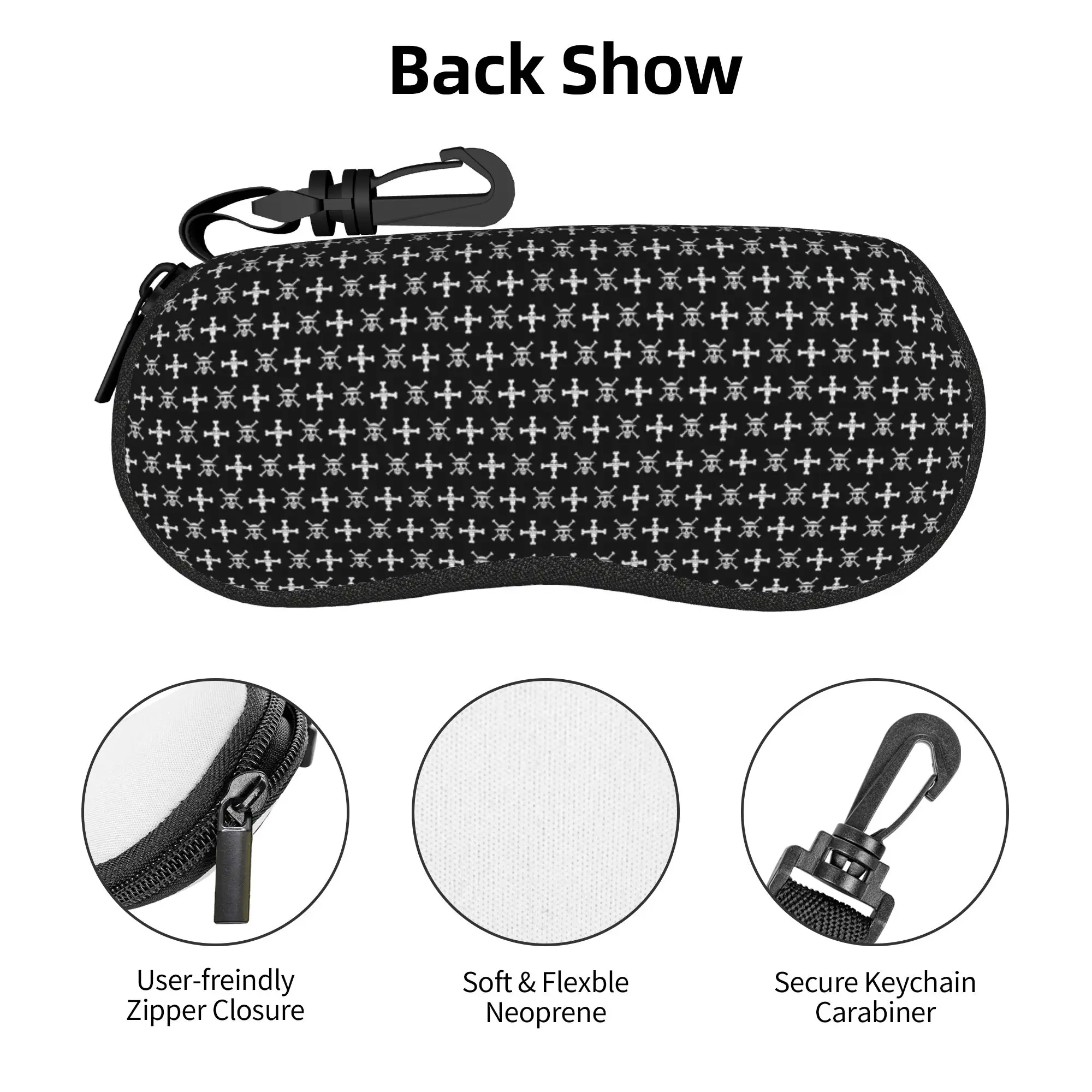 Skull One Piece Anime Shell Eyeglasses Case Women Men Cute Glasses Case Sunglasses Box Pouch
Skull One Piece Anime Shell Eyeglasses Case Women Men Cute Glasses Case Sunglasses Box Pouch