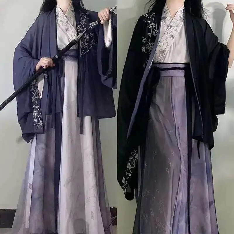 Hanfu мужской китайский фиолетовый и черный вышитый Hanfu пары Хэллоуин косплей костюм сценический костюм праздничный наряд Hanfu для женщин
Hanfu мужской китайский фиолетовый и черный вышитый Hanfu пары Хэллоуин косплей костюм сценический костюм праздничный наряд Hanfu для женщин