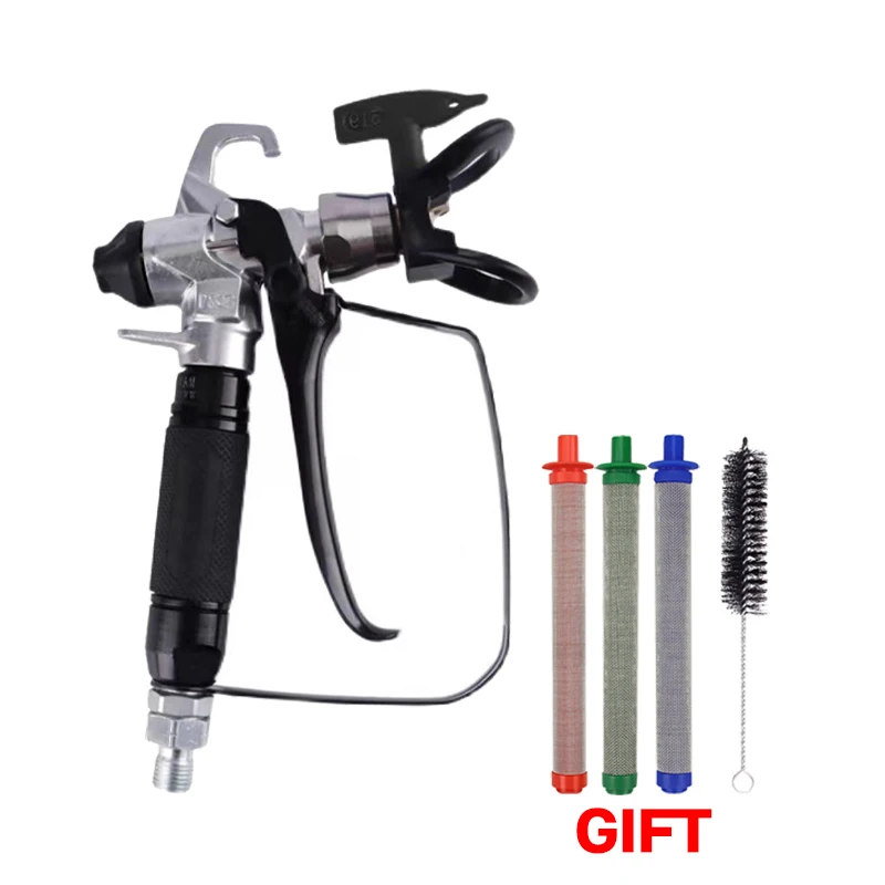New High Quality Airless Spray Gun,Filter For Electric Airless Paint Sprayers With 517 Spray Tip with Filter Best
New High Quality Airless Spray Gun,Filter For Electric Airless Paint Sprayers With 517 Spray Tip with Filter Best