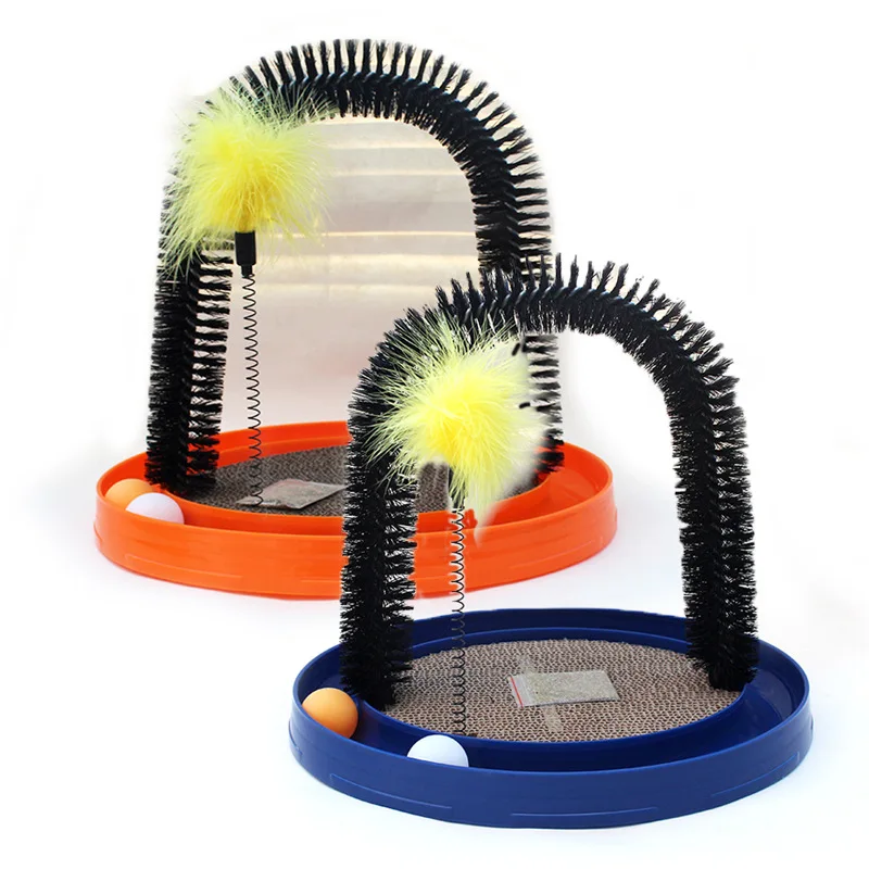 Toy Interactive Corrugated Cardboard Multi-Function Fur Lick round Disc Massage Scratching Board Pet Supplies
Toy Interactive Corrugated Cardboard Multi-Function Fur Lick round Disc Massage Scratching Board Pet Supplies