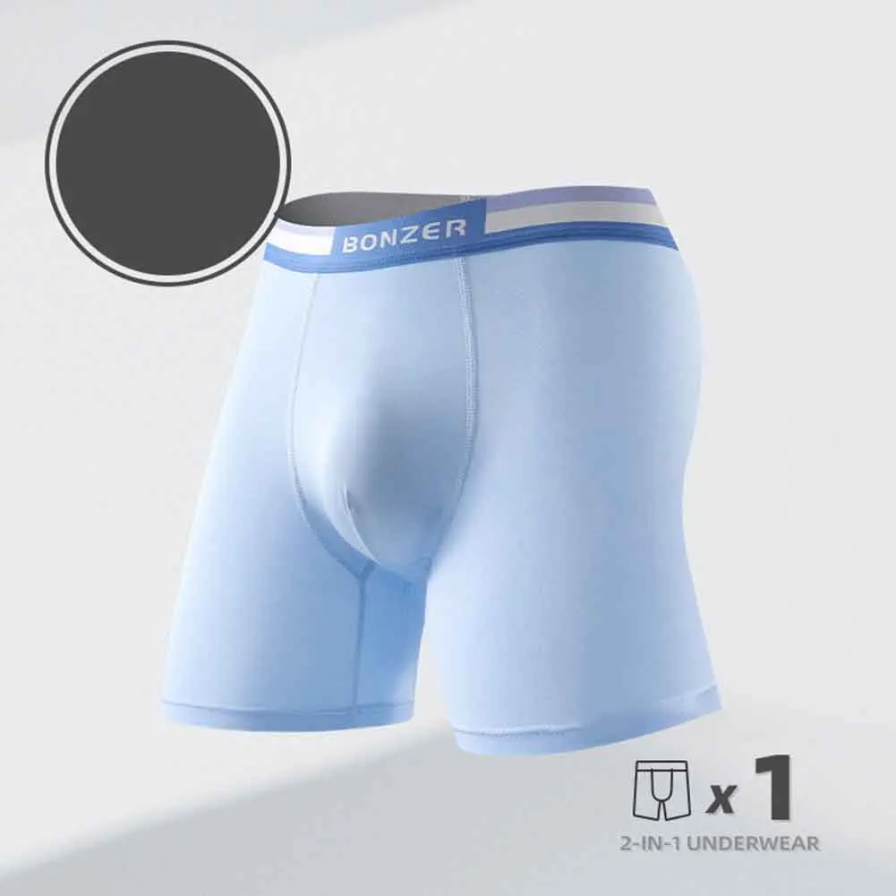 Men's Ice Silk Boxer Briefs Breathable Pouch Underwear Long Legs Comfortable Fit for Sports Lightweight Mens Underwear M-2XL
Men's Ice Silk Boxer Briefs Breathable Pouch Underwear Long Legs Comfortable Fit for Sports Lightweight Mens Underwear M-2XL