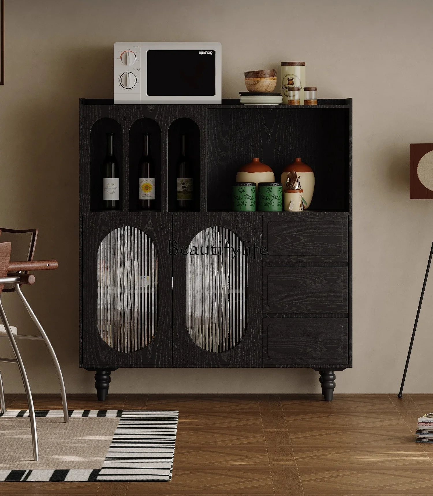 13Retro Style Solid Wood Sideboard Wall-Mounted Vintage Storage Coffee Cabinet
13Retro Style Solid Wood Sideboard Wall-Mounted Vintage Storage Coffee Cabinet