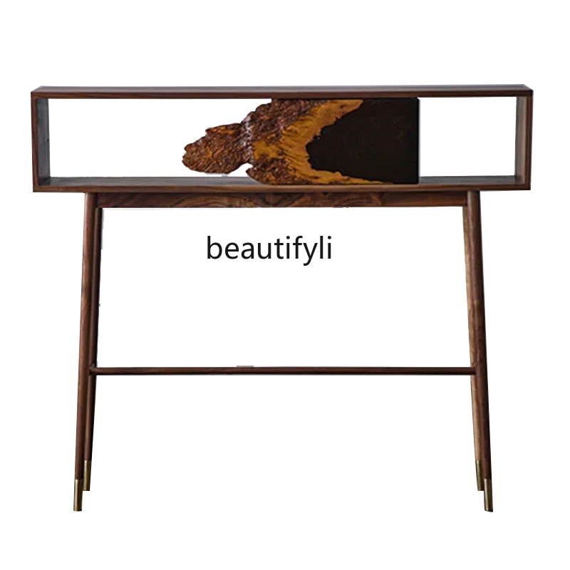 V High-Rise Building Side Cabinet Entrance Cabinet Side iew New Chinese Style Tea Room Display Bogu
V High-Rise Building Side Cabinet Entrance Cabinet Side iew New Chinese Style Tea Room Display Bogu