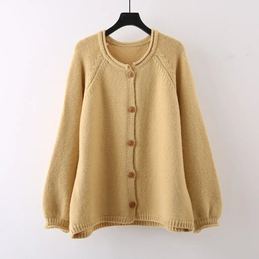 Женский мягкий восковой толстый вязаный кардиган, куртка на осень-зиму, верхняя одежда в ленивом стиле, повседневный свитер
Женский мягкий восковой толстый вязаный кардиган, куртка на осень-зиму, верхняя одежда в ленивом стиле, повседневный свитер