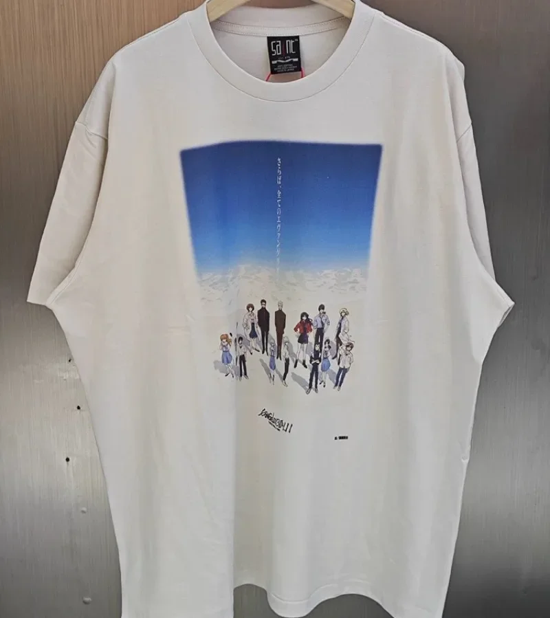 25ss Saint Michael Mens Shirts Men Women Pure Cotton Washed White Anime Printing T Shirts 
25ss Saint Michael Mens Shirts Men Women Pure Cotton Washed White Anime Printing T Shirts