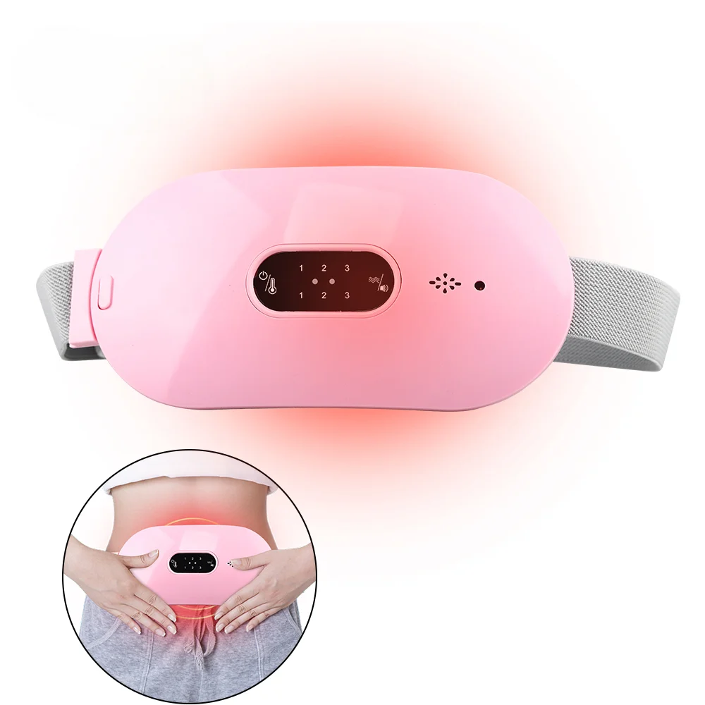 Portable Women Period Cramp Massage Wireless Menstrual Heating Pad Back Pain Massager Impulse Period Pain Relief Device
Portable Women Period Cramp Massage Wireless Menstrual Heating Pad Back Pain Massager Impulse Period Pain Relief Device