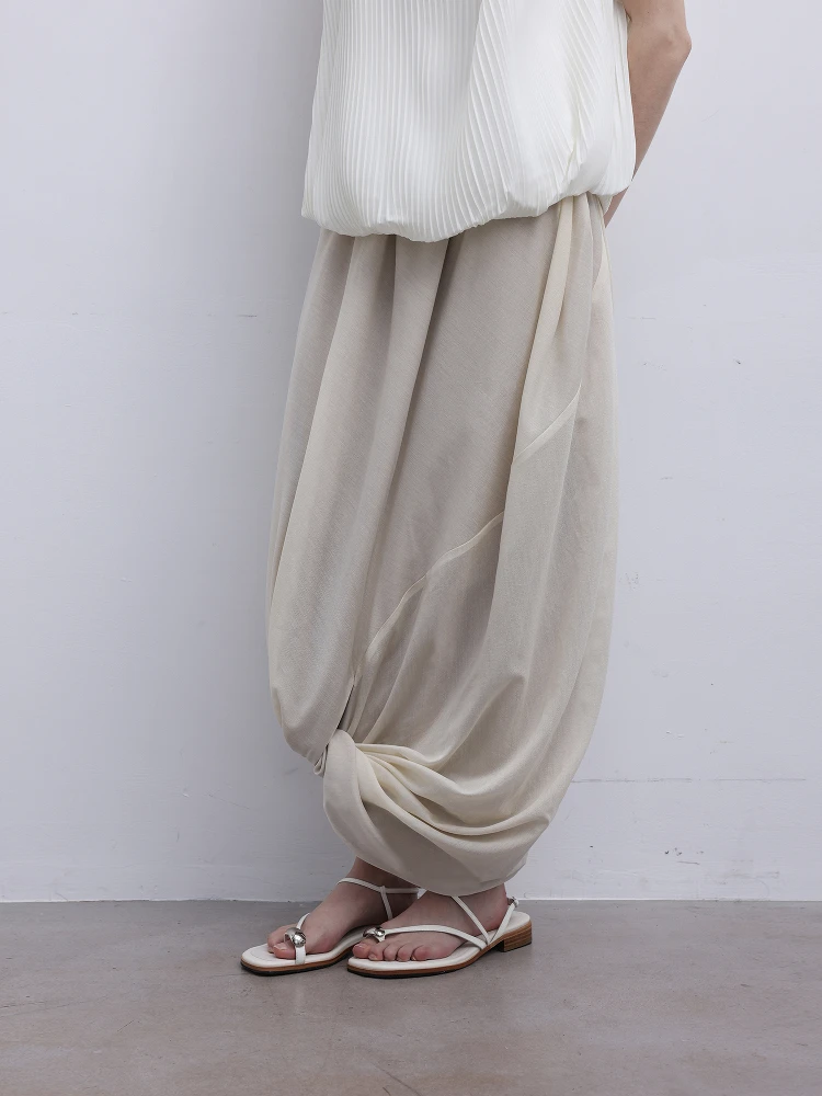 Длинная юбка NNJ Creative Cus-Made с узлом и асимметричным краем из тюля для женщин на лето
Длинная юбка NNJ Creative Cus-Made с узлом и асимметричным краем из тюля для женщин на лето