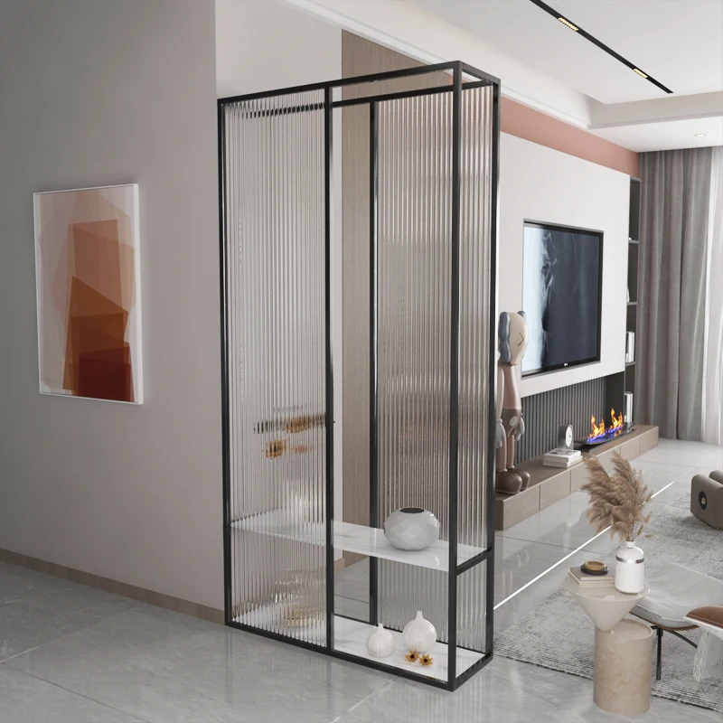 Modern home Internet celebrity screen partition cabinet shelf light luxury door to door blocking Changhong glass home entrance c
Modern home Internet celebrity screen partition cabinet shelf light luxury door to door blocking Changhong glass home entrance c