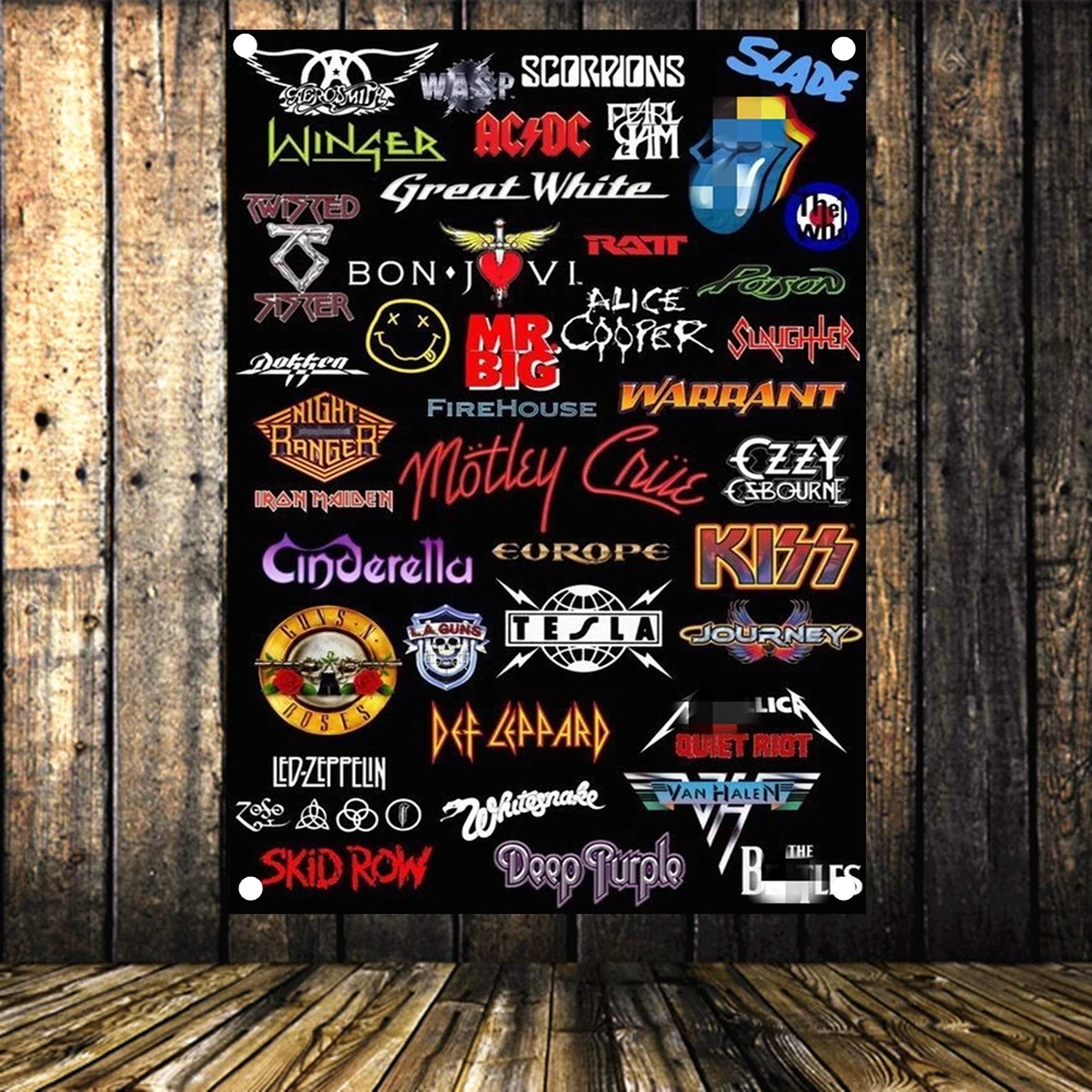 Hard Rock Heavy Metal Music Banners & Flags Tapestry Band Posters HD Canvas Printing Art Tapestry Mural Wall Decoration Gift B
Hard Rock Heavy Metal Music Banners & Flags Tapestry Band Posters HD Canvas Printing Art Tapestry Mural Wall Decoration Gift B