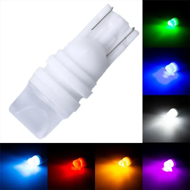 Automotive LED headlights T10 ceramic lights flat head high temperature resistant instrument t10 width indicator lights 3 lights
Automotive LED headlights T10 ceramic lights flat head high temperature resistant instrument t10 width indicator lights 3 lights