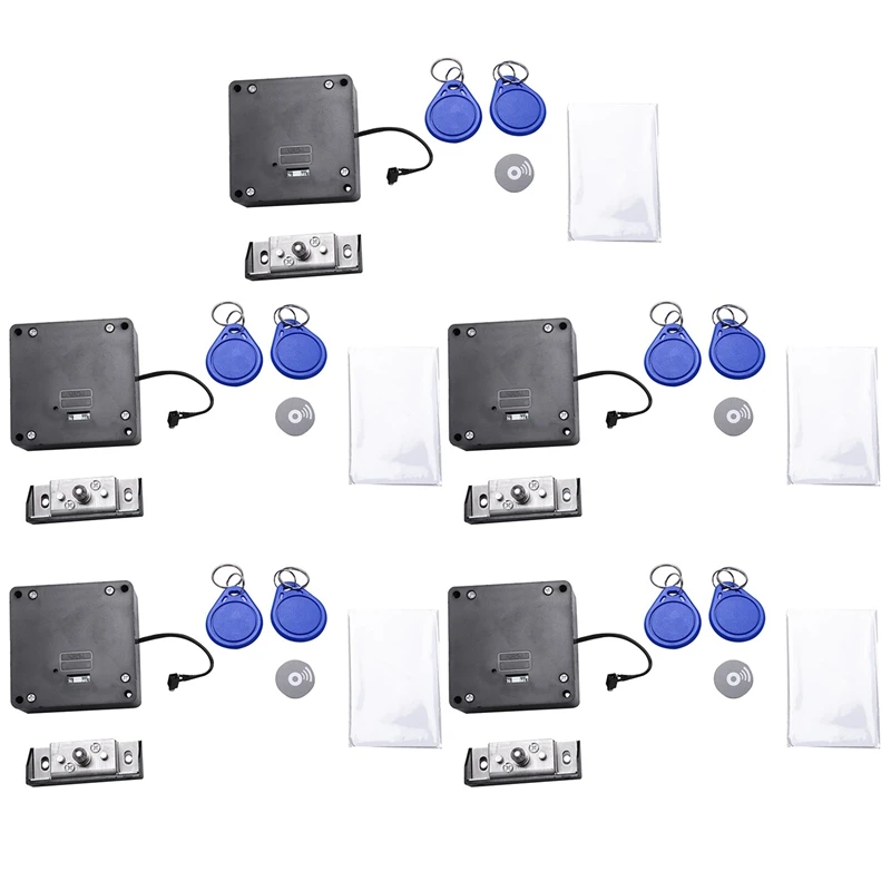 RISE-5X Smart Electronic RFID Cabinet Lock No Hole Easy Installation Furniture Locker Wardrobe Shoe Cabinet Drawer Door Lock
RISE-5X Smart Electronic RFID Cabinet Lock No Hole Easy Installation Furniture Locker Wardrobe Shoe Cabinet Drawer Door Lock