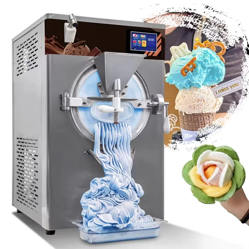 Italian Gelato Ice Cream Maker Commercial Hard Ice Cream Machine Batch Freezer for Sundae Production Customize
Italian Gelato Ice Cream Maker Commercial Hard Ice Cream Machine Batch Freezer for Sundae Production Customize