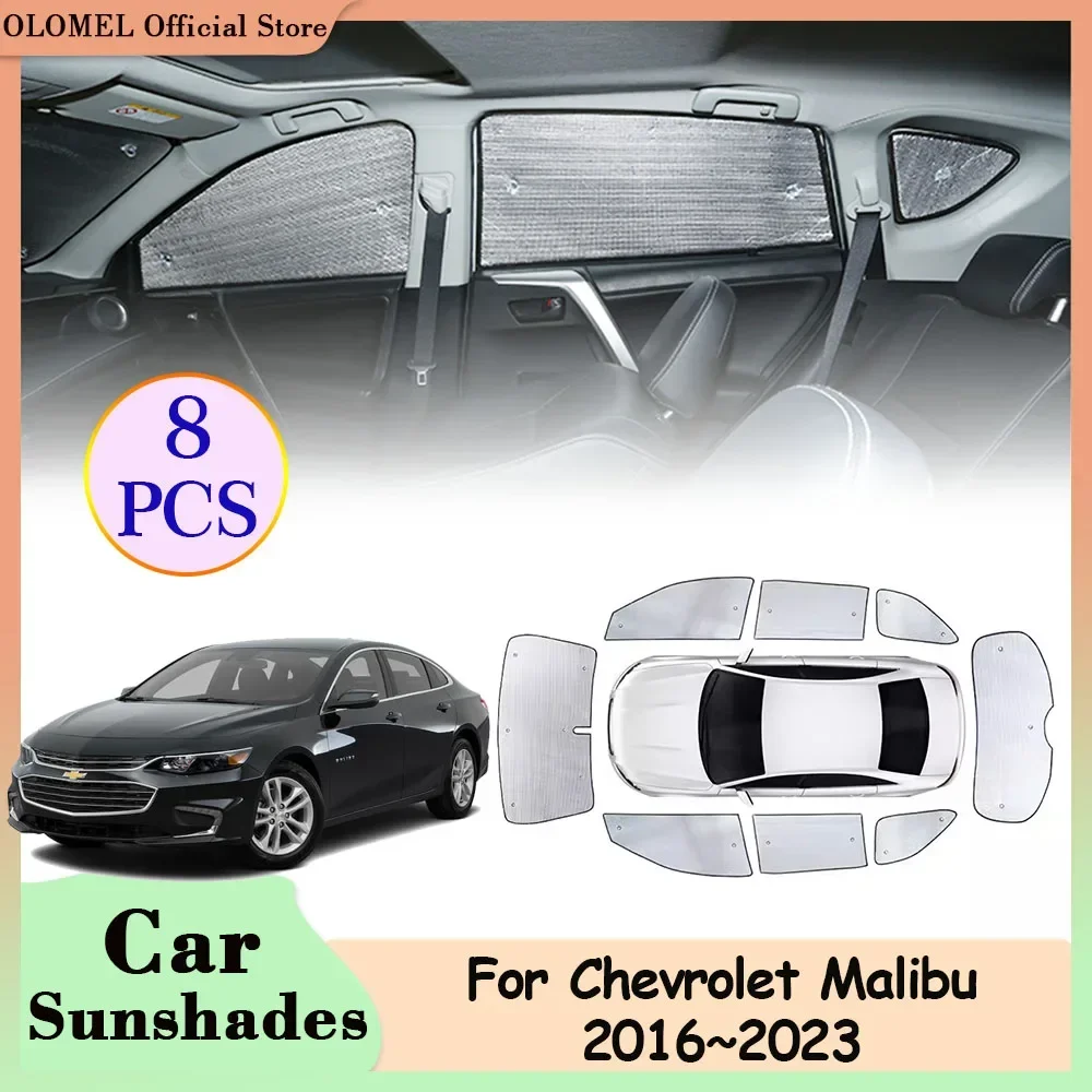 Car Rear Sides Windows Visor for Chevrolet Malibu 2016~2023 Full Coverage Sunshades Windshield Pads Curtains Anti-UV Accessories
Car Rear Sides Windows Visor for Chevrolet Malibu 2016~2023 Full Coverage Sunshades Windshield Pads Curtains Anti-UV Accessories