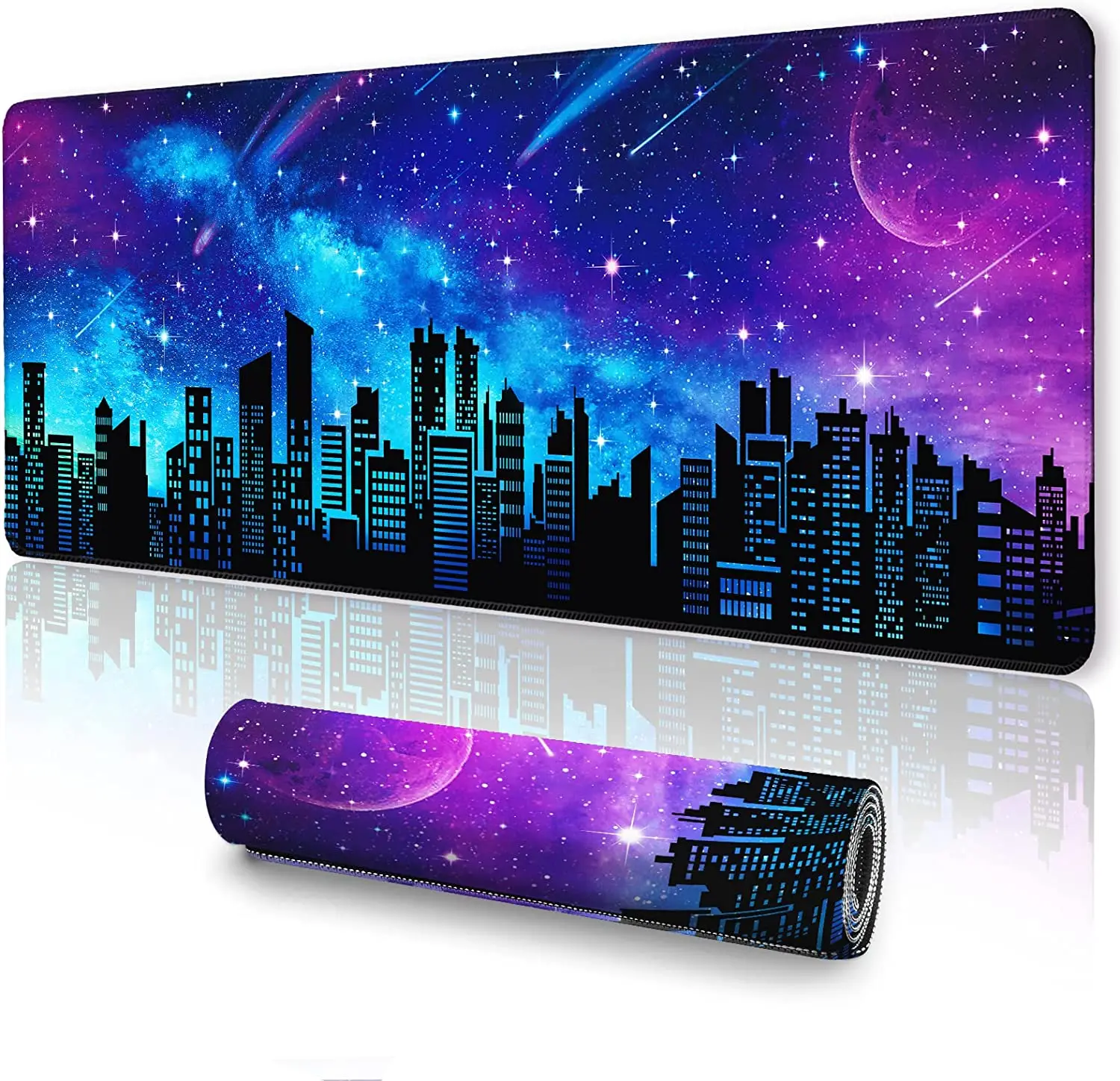 Игровой коврик для мыши, большой коврик для мыши 31,5x11,8 '', коврики для мыши для настольной клавиатуры, коврик для мыши для стола, расширенный Настольный городской коврик
Игровой коврик для мыши, большой коврик для мыши 31,5x11,8 '', коврики для мыши для настольной клавиатуры, коврик для мыши для стола, расширенный Настольный городской коврик