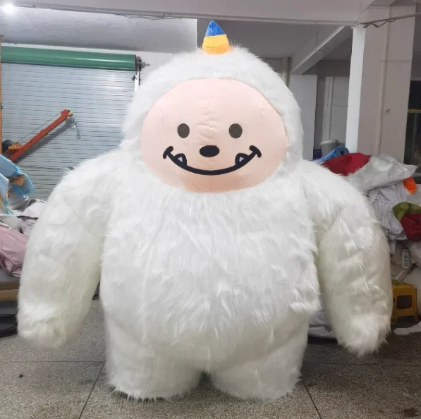 New Inflatable Snow Monster Plush Costume Mascot Adult Anime Character Cosplay Halloween Carnival Party Event Set No Battery
New Inflatable Snow Monster Plush Costume Mascot Adult Anime Character Cosplay Halloween Carnival Party Event Set No Battery