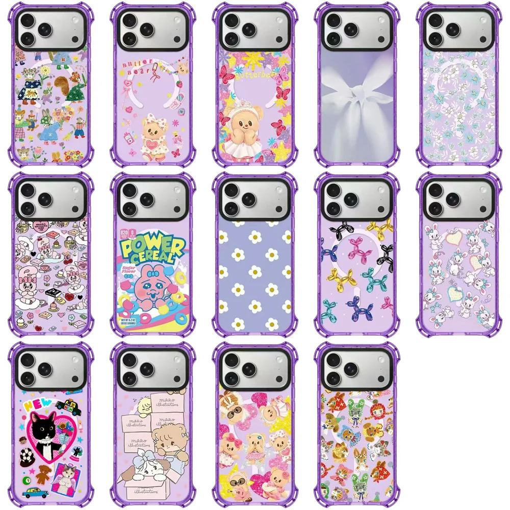 605293 Purple Border 4 Corner Protective Magnetic Case: Compatible with IPhone 17 16 15 Pro Max 17Pro
605293 Purple Border 4 Corner Protective Magnetic Case: Compatible with IPhone 17 16 15 Pro Max 17Pro