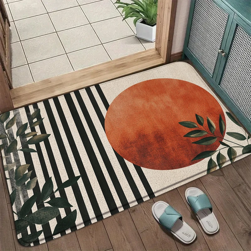 Minimalist Style Bathroom Absorbent Floor Mat Toilet Floor Mat Dirt Resistant and Quick Drying Entrance Door Mat Home Decoration
Minimalist Style Bathroom Absorbent Floor Mat Toilet Floor Mat Dirt Resistant and Quick Drying Entrance Door Mat Home Decoration