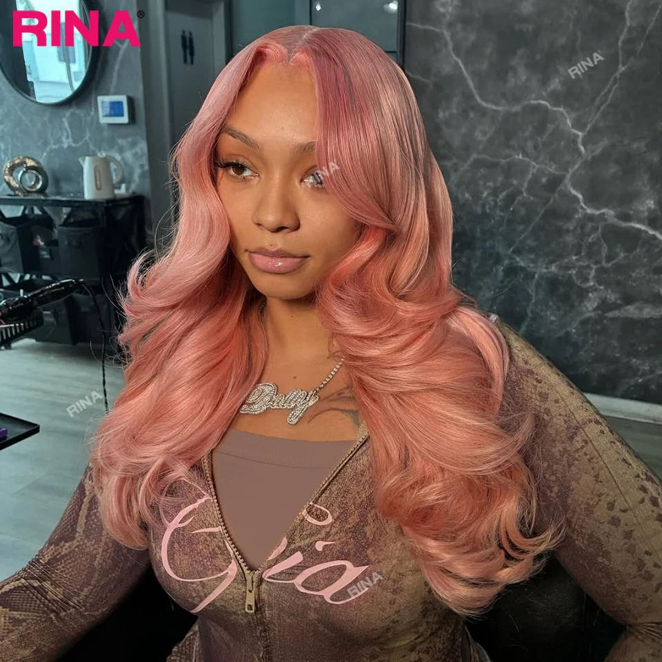 Rina Pink Body Wave Transparent Lace Frontal Wig HD Lace Wigs Human Hair 13x4 13x6 Lace Wig Pre Plucked Colored Wig For Women
Rina Pink Body Wave Transparent Lace Frontal Wig HD Lace Wigs Human Hair 13x4 13x6 Lace Wig Pre Plucked Colored Wig For Women