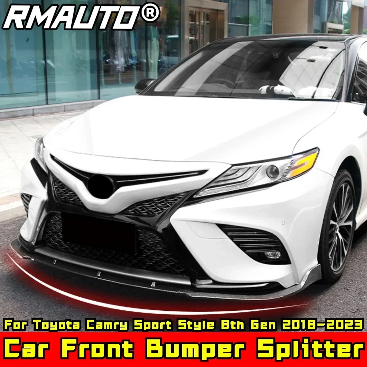 Для Toyota Camry 8-го поколения 2018-2023 комплект кузова, диффузор бампера, вид из углеродного волокна, спортивный стиль, разделитель переднего бампера, автомобильные аксессуары
Для Toyota Camry 8-го поколения 2018-2023 комплект кузова, диффузор бампера, вид из углеродного волокна, спортивный стиль, разделитель переднего бампера, автомобильные аксессуары