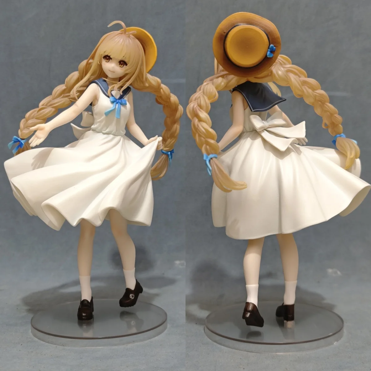 In Stock 23cm Angel Classmate Next Door Shiina Masaki Anime Figure 1/7 Sailor Suit Dress Sunflower Scene Figure Model Ornaments
In Stock 23cm Angel Classmate Next Door Shiina Masaki Anime Figure 1/7 Sailor Suit Dress Sunflower Scene Figure Model Ornaments