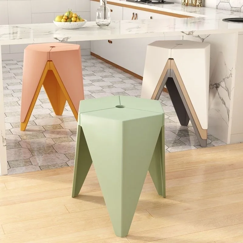 Modern Creative Household Simple Dining Stool Thickened Stackable Dressing Stool Light Luxury Fashion Plastic Stool Chair Silla
Modern Creative Household Simple Dining Stool Thickened Stackable Dressing Stool Light Luxury Fashion Plastic Stool Chair Silla