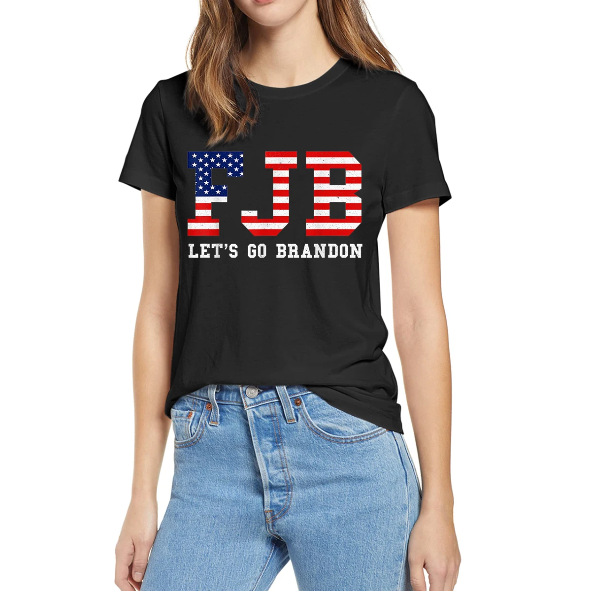 Let’s Go Brandon Conservative US Flag Summer Women 100% Cotton Novelty T-Shirt EU Size Casual Harajuku Tops Tee Streetwear Shirt
Let’s Go Brandon Conservative US Flag Summer Women 100% Cotton Novelty T-Shirt EU Size Casual Harajuku Tops Tee Streetwear Shirt