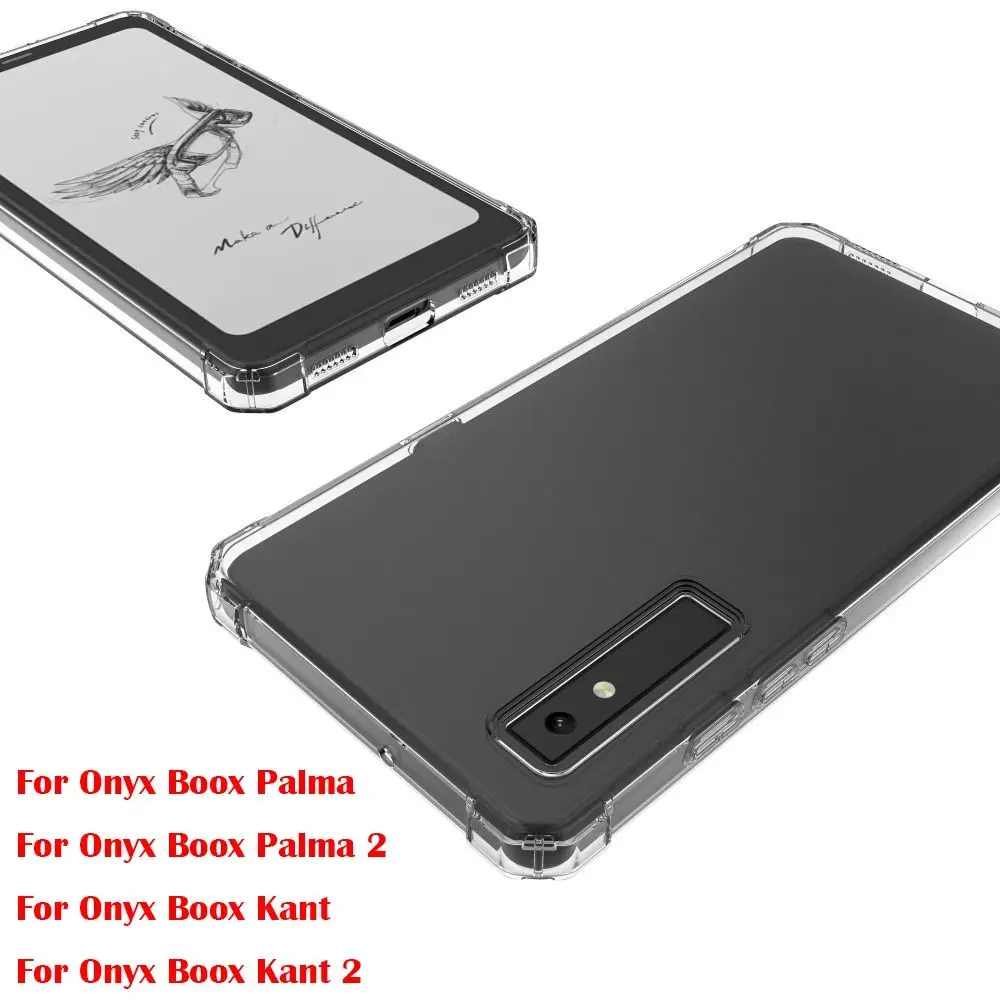 Transparent 6.13 inch e-Reader Case Shockproof TPU Protective Shell Wear Resistant Anti Drop for Onyx Boox Palma 2/Kant 2 2024
Transparent 6.13 inch e-Reader Case Shockproof TPU Protective Shell Wear Resistant Anti Drop for Onyx Boox Palma 2/Kant 2 2024