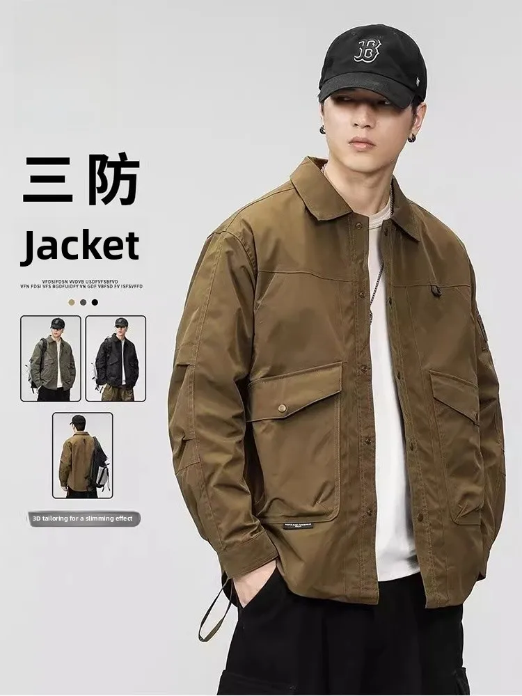 2025 New Men's Spring Autumn American Sle Outdoor Workwear Jaet Windproof Long Sve Loose Fit Faionable Youth
2025 New Men's Spring Autumn American Sle Outdoor Workwear Jaet Windproof Long Sve Loose Fit Faionable Youth