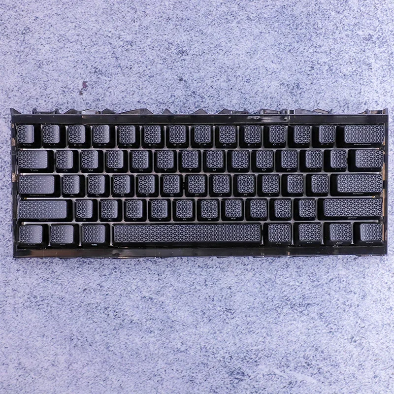 Carbon Fiber Keycaps Transparent OEM Height PBT Sublimation Keycaps Suitable for vgn68/87/75 Mechanical Keyboards
Carbon Fiber Keycaps Transparent OEM Height PBT Sublimation Keycaps Suitable for vgn68/87/75 Mechanical Keyboards