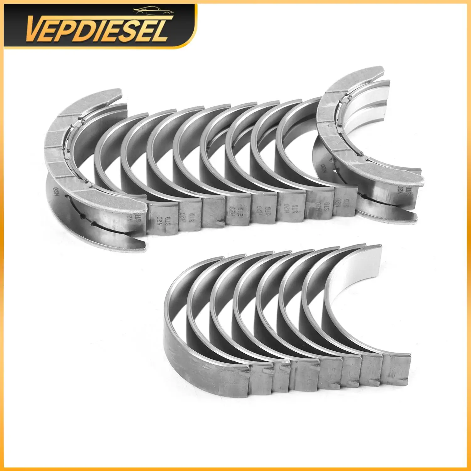 Con Rod & Crankshaft Main Bearing Set 11217598959 11217598963 For BMW F20 F22 F25 F26 F30 F34 N20B20A 2.0L
Con Rod & Crankshaft Main Bearing Set 11217598959 11217598963 For BMW F20 F22 F25 F26 F30 F34 N20B20A 2.0L