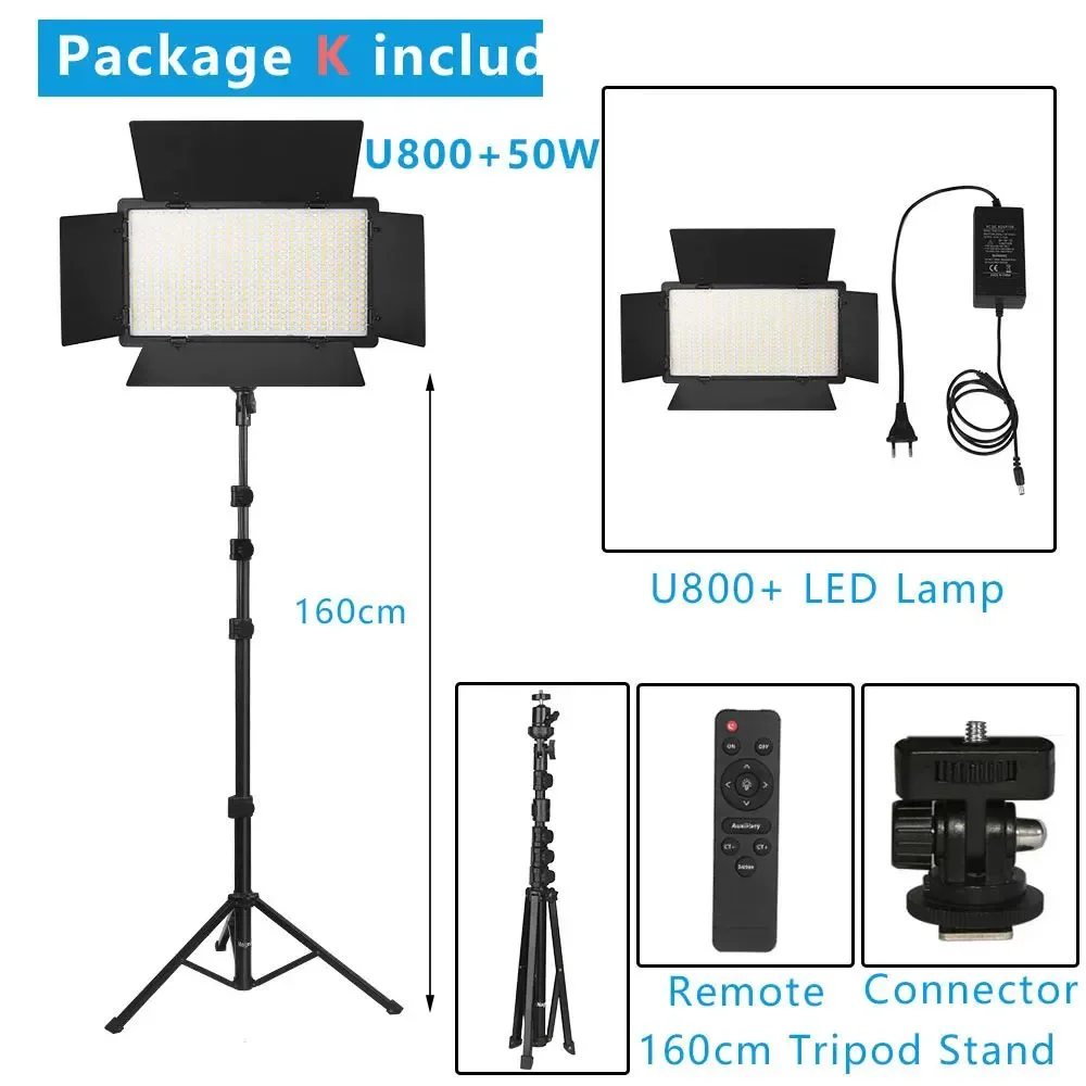 Emitting Diode U600/U800 Photography filling light Indoor photo live broadcast Flat light Food shooting Live indoor lighting
Emitting Diode U600/U800 Photography filling light Indoor photo live broadcast Flat light Food shooting Live indoor lighting
