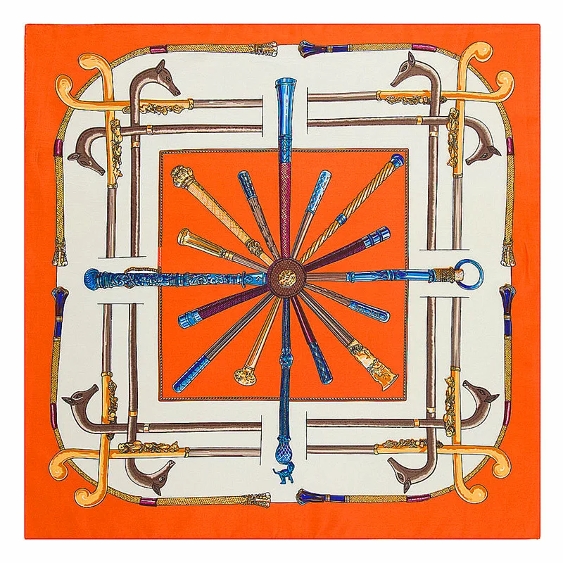 Elegant Women's Silk Scarf 60cm Square Diagonal Patterned Polyester Fabric Decorative Business Style Spring Autumn Winter Use
Elegant Women's Silk Scarf 60cm Square Diagonal Patterned Polyester Fabric Decorative Business Style Spring Autumn Winter Use