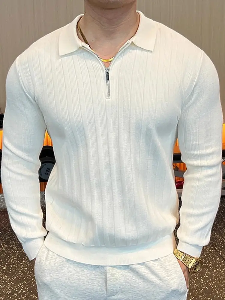 GM новый тренд осень-зима мужской вязаный свитер Long Sve на молнии Fitn irt повседневный стильный домашний повседневный бренд
GM новый тренд осень-зима мужской вязаный свитер Long Sve на молнии Fitn irt повседневный стильный домашний повседневный бренд