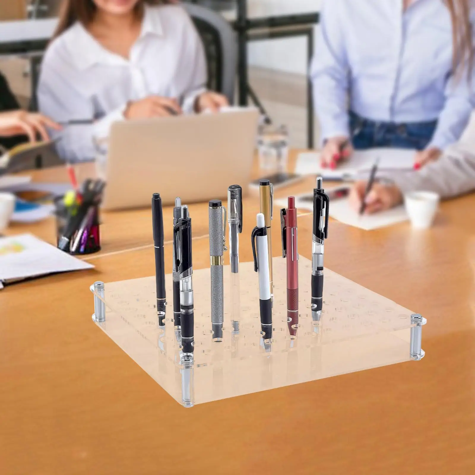 Acrylic Pen Holder 120 Slots Paint Brush Holder for Ballpoint Pens Art Supply Makeups Cosmetic Brushes for Stationery Store
Acrylic Pen Holder 120 Slots Paint Brush Holder for Ballpoint Pens Art Supply Makeups Cosmetic Brushes for Stationery Store