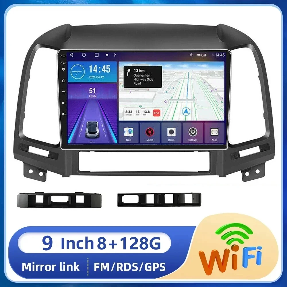 Android 14 Car Radio for Hyundai Santa Fe 2 2006-2012 multimedia player GPS Navigation Android auto 2din autoradio Carplay
Android 14 Car Radio for Hyundai Santa Fe 2 2006-2012 multimedia player GPS Navigation Android auto 2din autoradio Carplay
