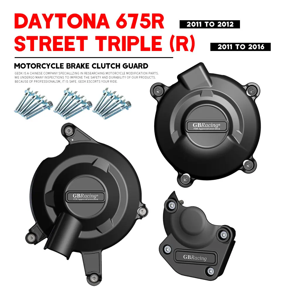 GB Racing Engine Protect Cover For STREET TRIPLE R DAYTONA 675R 2011-2016 Motorcycle Protection Cover Accessories
GB Racing Engine Protect Cover For STREET TRIPLE R DAYTONA 675R 2011-2016 Motorcycle Protection Cover Accessories