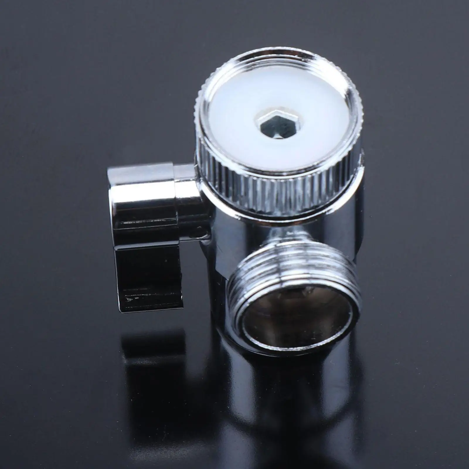 -Adapter with Shut-Off Connector Solid Brass Shower Arm Diverter
-Adapter with Shut-Off Connector Solid Brass Shower Arm Diverter