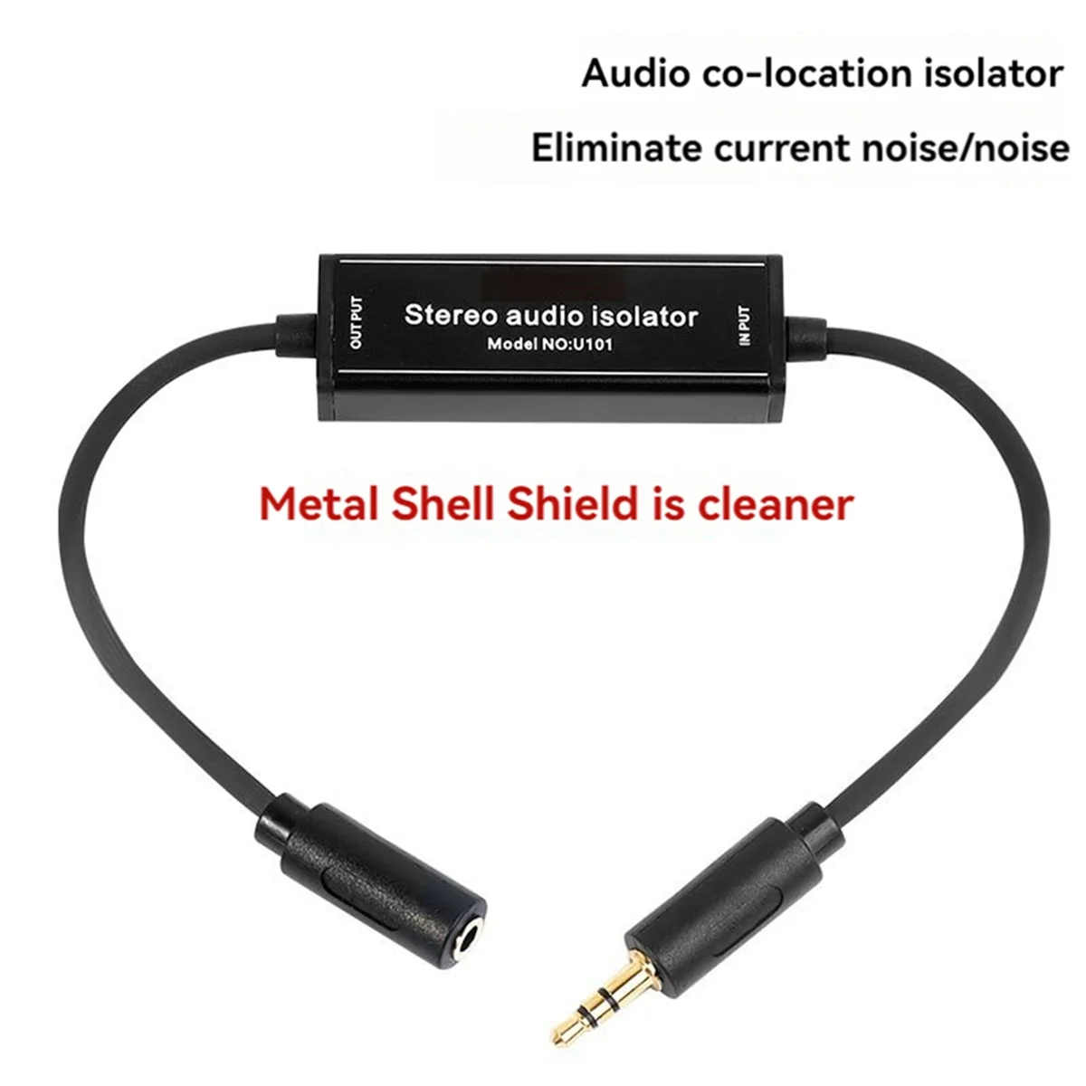 (Limited Offer)Stereo Audio Isolation 3.5mm Speaker Audio Noise Noise Common Ground Filter Eliminator GROUND LOOP Isolator
(Limited Offer)Stereo Audio Isolation 3.5mm Speaker Audio Noise Noise Common Ground Filter Eliminator GROUND LOOP Isolator