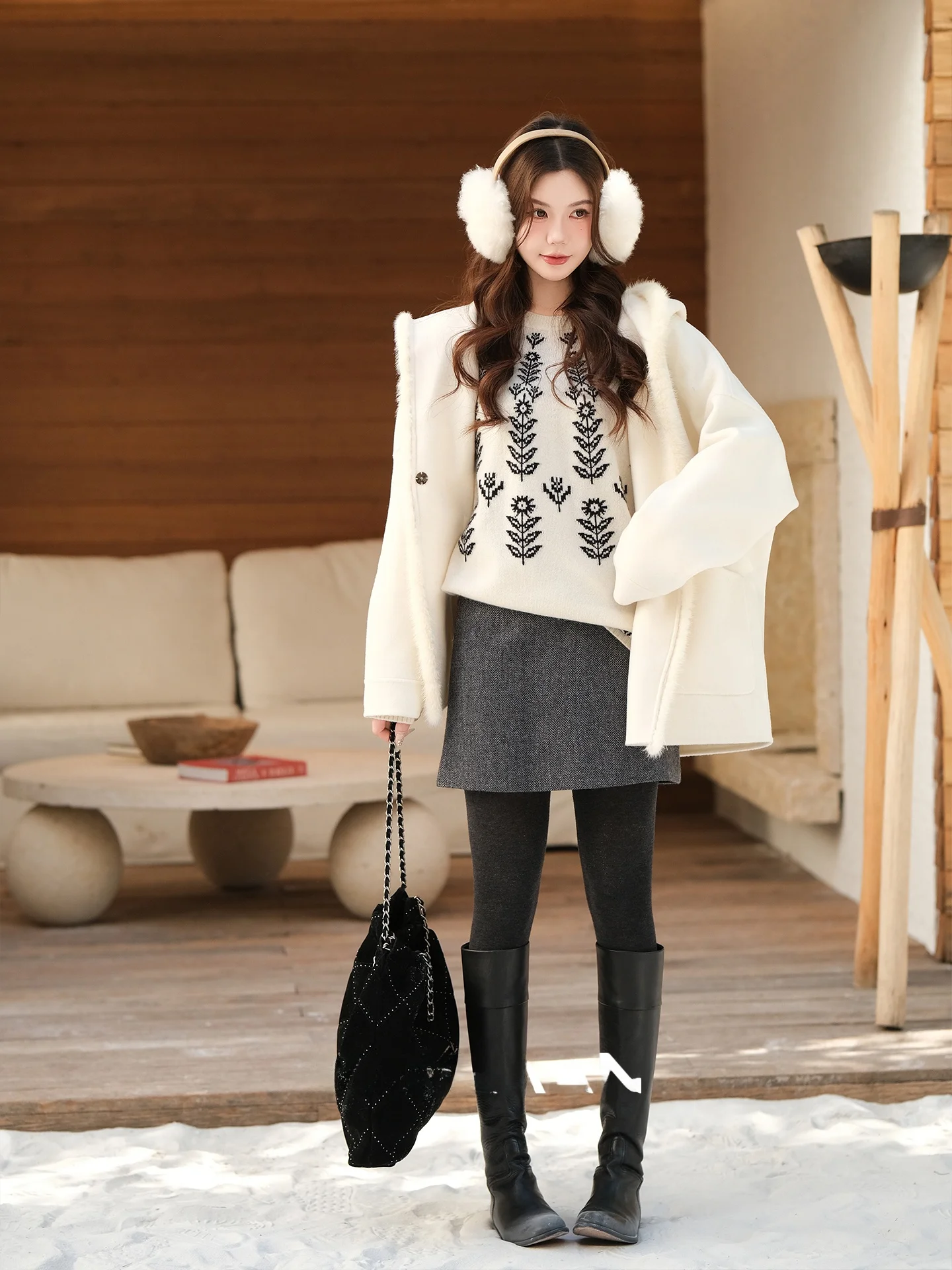 Warm ey Woolen Skirt High Waist Slim Fit Ladies' f-length Winter Faion Simple Sle with Zipper for Ci Commuting
Warm ey Woolen Skirt High Waist Slim Fit Ladies' f-length Winter Faion Simple Sle with Zipper for Ci Commuting