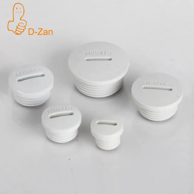 IP68 Nylon Cable Blind Plug Gray / Black Threaded Cable Gland Screw End Cap Cover
IP68 Nylon Cable Blind Plug Gray / Black Threaded Cable Gland Screw End Cap Cover
