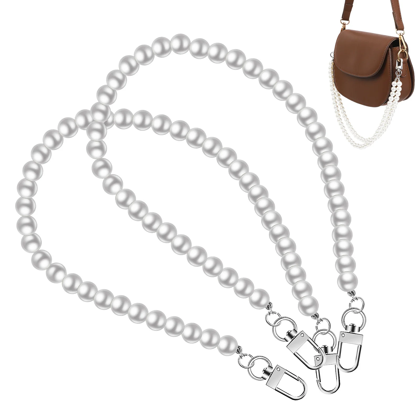 2pcs Retro Punk Hip Hop Metal Pants Pearl Chain For Jeans Trousers Trousers Chain Accessory Diy Fashion Accessory
2pcs Retro Punk Hip Hop Metal Pants Pearl Chain For Jeans Trousers Trousers Chain Accessory Diy Fashion Accessory