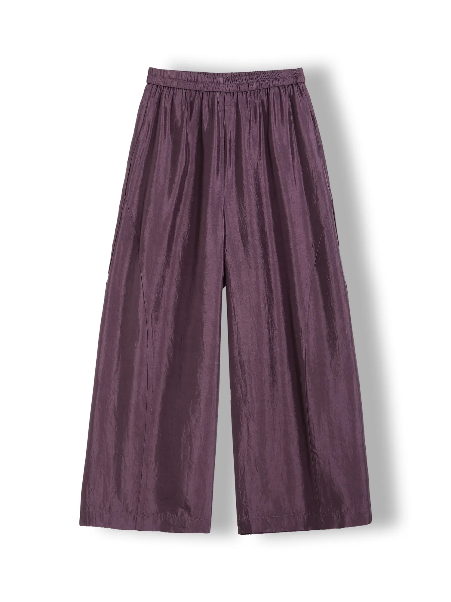 Acetate Wide Leg Casual Pants Elastic Waist Straight Cut Nine Points Summer 2026 Ladies Comfortable Breathable Skinnable
Acetate Wide Leg Casual Pants Elastic Waist Straight Cut Nine Points Summer 2026 Ladies Comfortable Breathable Skinnable