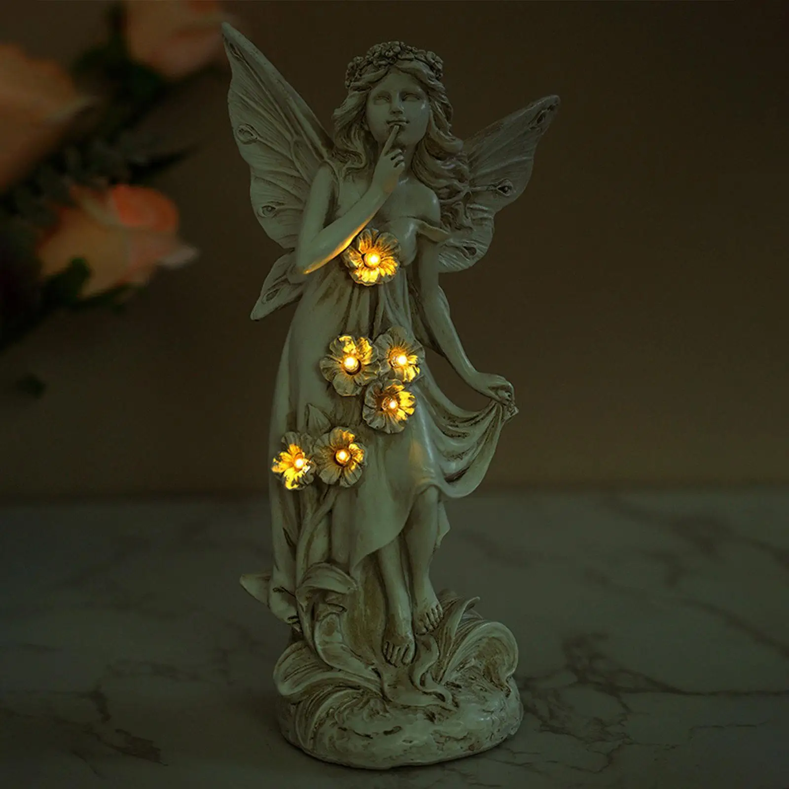 Decorative Figurine Light European Decoration Home Sculpture for Living Room Desk Bedroom Ornament
Decorative Figurine Light European Decoration Home Sculpture for Living Room Desk Bedroom Ornament