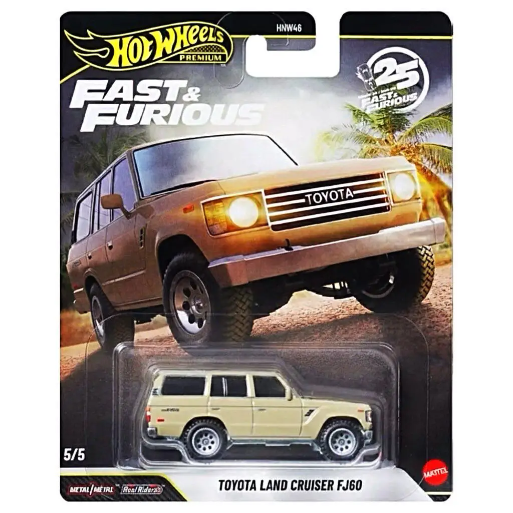 Hot Wheels Car Fast & Furious TOYOTA LAND CRUISER FJ60 1/64 Metal Die-cast Model Toy HNW46
Hot Wheels Car Fast & Furious TOYOTA LAND CRUISER FJ60 1/64 Metal Die-cast Model Toy HNW46