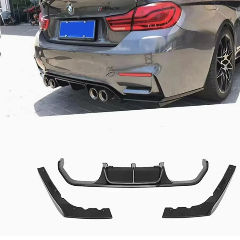 For BMW M3 M4 F80 F82 F83 2014-2020 V Style Bright Black Car Rear Bumper Diffuser Rear Splitters Spoiler glossy black Back lip
For BMW M3 M4 F80 F82 F83 2014-2020 V Style Bright Black Car Rear Bumper Diffuser Rear Splitters Spoiler glossy black Back lip